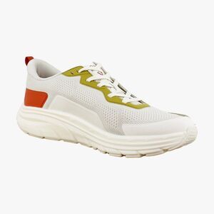 Vionic Mens Walk Max Cream/Tangerine Tango